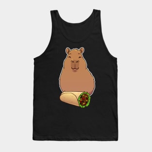 Capybara Burrito Tank Top